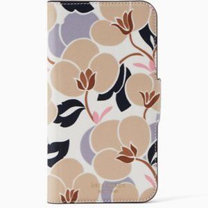 Kate Spade iPhone XR NY Breezy Leather Folio Case